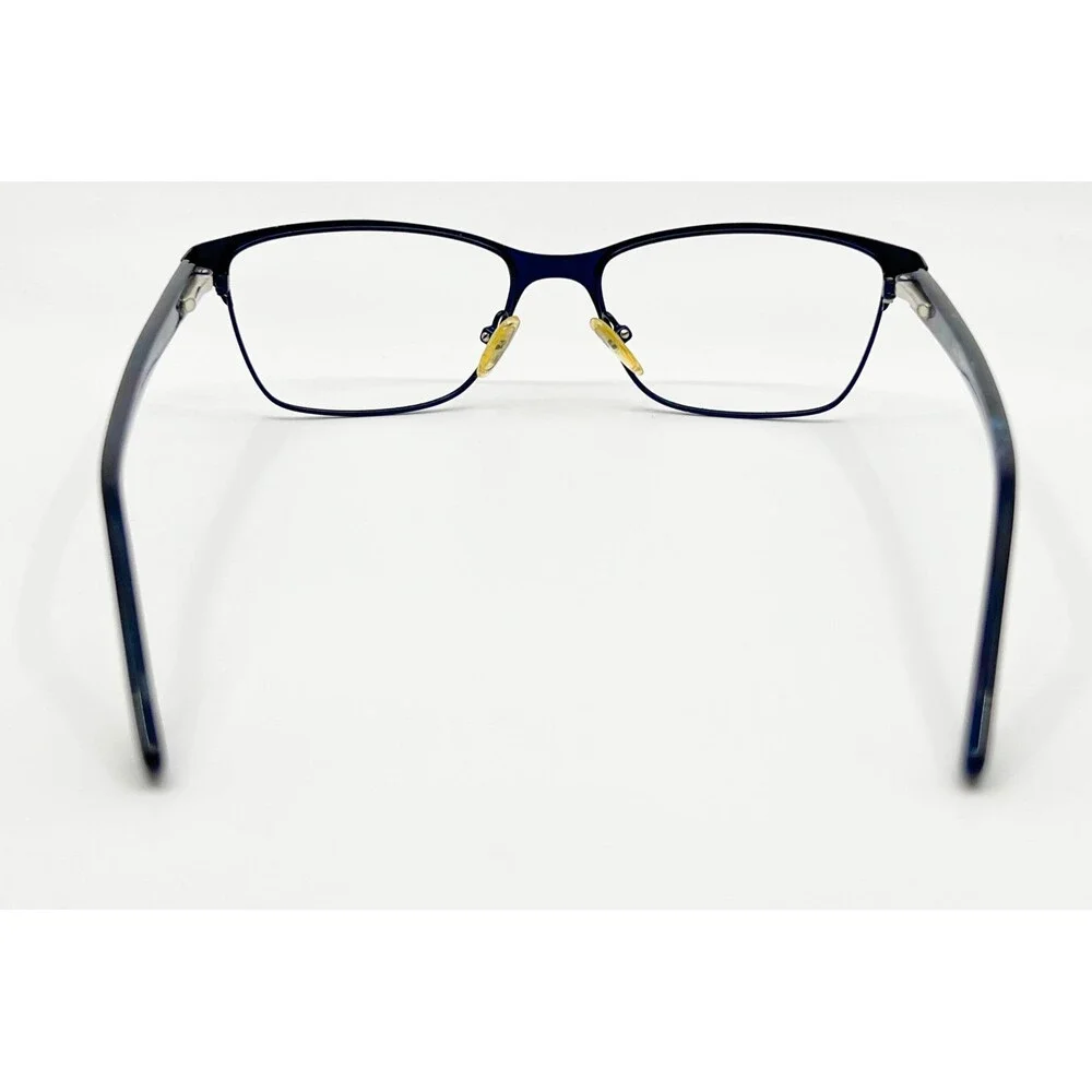 Sofia Vergara Eyeglasses Womens Navy Blue Arminda Marble Frame 52-16-135